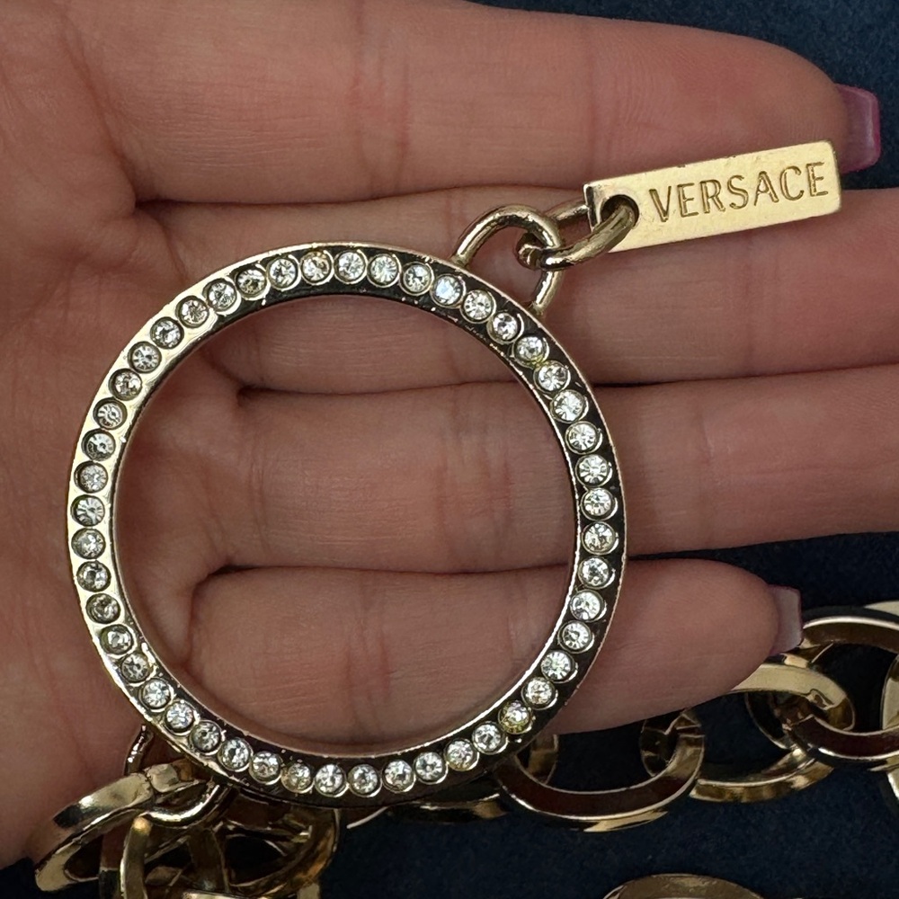 Vintage‎ Versace
Medusa Rhinestone
Chain Belt - Picture 5 of 6